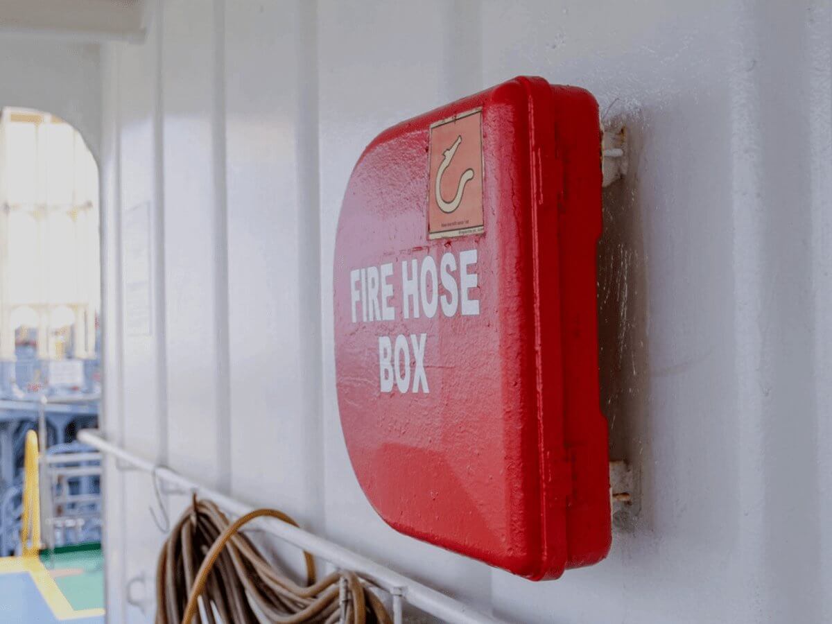 fire hose box